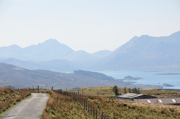 The Mountains of Skye, seen from Raasay