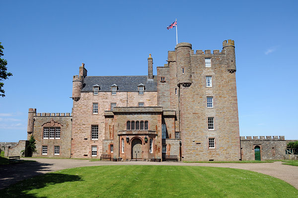 The Front of the Fictional Sarclet Castle